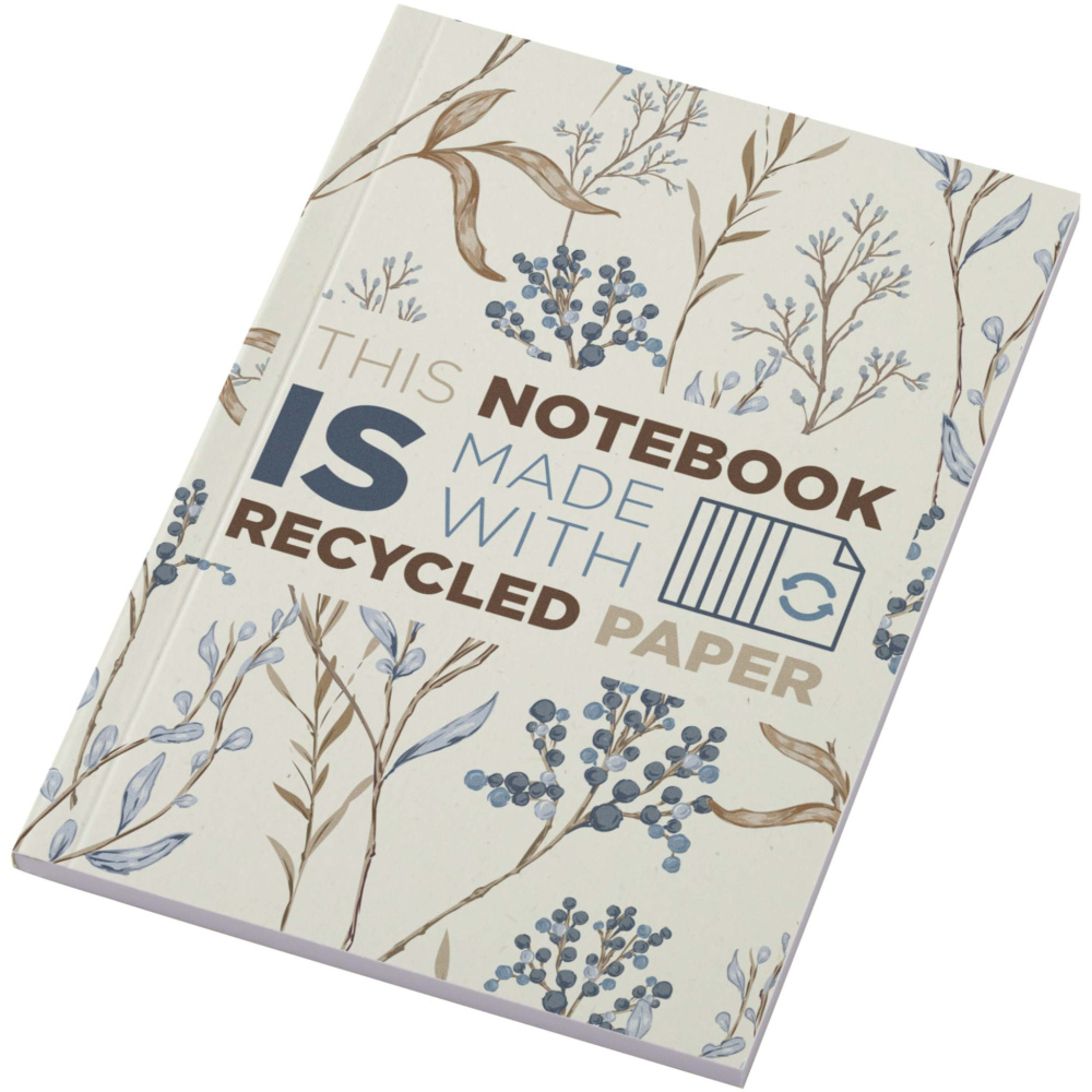 Logotrade promotional products photo of: Novella Austen A6 recycled soft cover notebook - 50 sheets