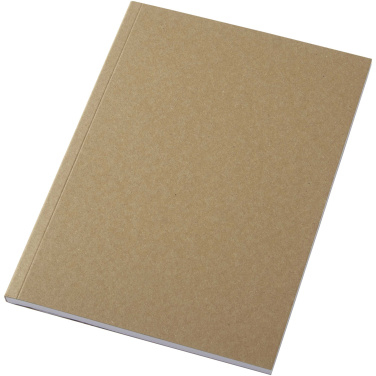 Logotrade promotional giveaways photo of: Novella Austen A5 recycled soft cover kraft notebook - 50 sheets