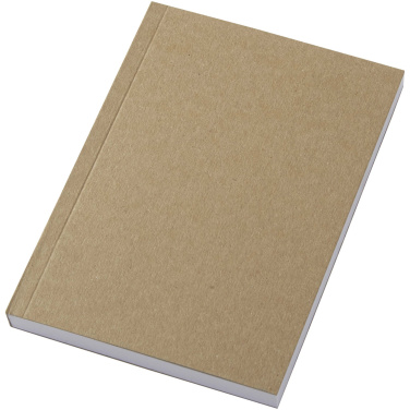 Logo trade advertising product photo of: Novella Austen A6 recycled soft cover kraft notebook - 100 sheets