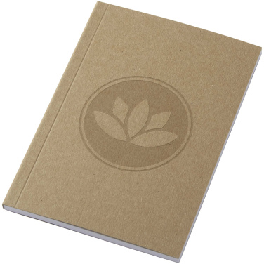Logotrade corporate gifts photo of: Novella Austen A6 recycled soft cover kraft notebook - 50 sheets