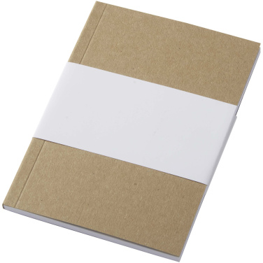 Logotrade corporate gifts photo of: Novella Austen A6 recycled soft cover kraft notebook - 50 sheets