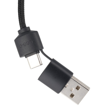 Logotrade promotional item image of: Cable 4in1 with illuminated logo - LH-ZM02