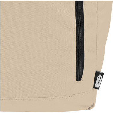 Logo trade promotional merchandise picture of: Byron 15.6" GRS RPET roll-top backpack 18L