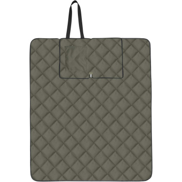 Logo trade promotional giveaways image of: Clary GRS recycled polyester picnic blanket