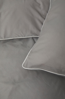 Logo trade promotional gifts picture of: VINGA Marston OCS organic cotton bed linen, 4 pcs set