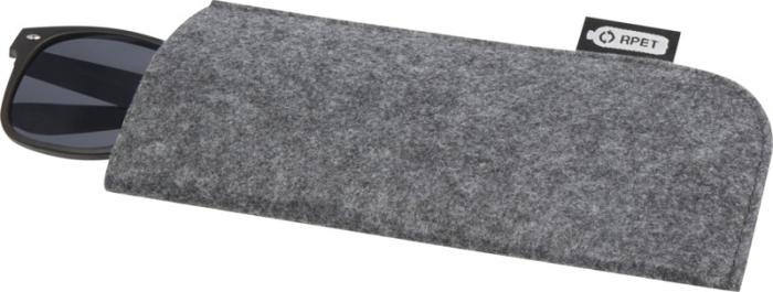 Logotrade corporate gift image of: Felta GRS recycled pouch for glasses
