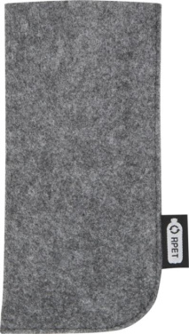 Logo trade business gifts image of: Felta GRS recycled pouch for glasses