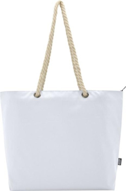 Logotrade promotional merchandise photo of: Panama GRS recycled beach cooler tote bag with cord handles