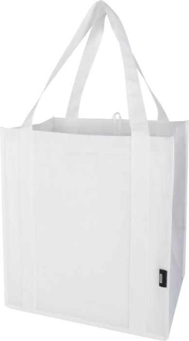 Logo trade promotional merchandise photo of: Liberty GRS recycled non-woven bottom board tote bag 29L