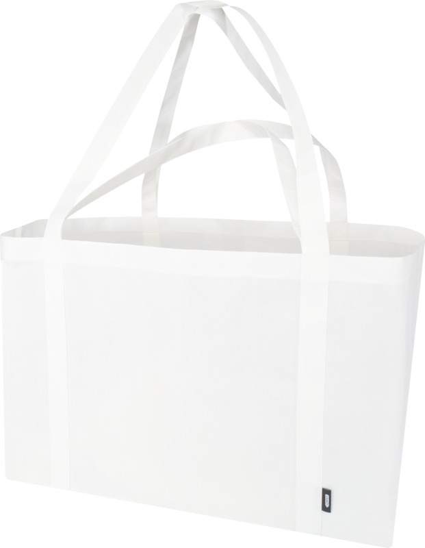 Logo trade promotional gifts picture of: Jumbo GRS recycled non-woven extra large tote bag 65L