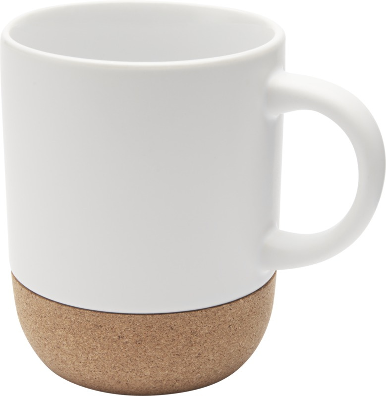 Logotrade promotional merchandise image of: Billie 300 ml ceramic sublimation mug with cork details