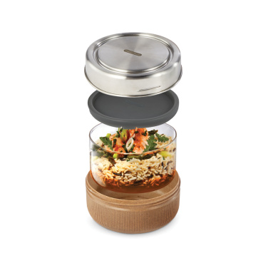 Logo trade promotional merchandise picture of: Black+Blum Glass Lunch Bowl 750ml