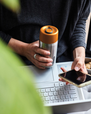 Logo trade advertising products image of: Black+Blum Insulated Leakproof Travel Cup Stainless Steel