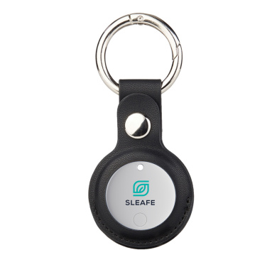 Logo trade promotional merchandise picture of: Findmate Dual RCS recycled plastic item finder IPX 5