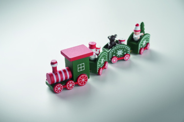 Logotrade advertising products photo of: Wooden Christmas train