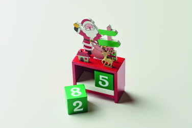 Logo trade promotional item photo of: Christmas countdown calendar