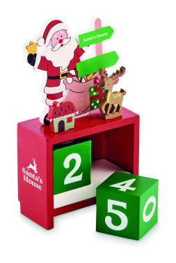Logo trade promotional items image of: Christmas countdown calendar