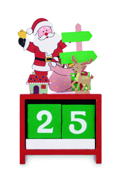 Logo trade promotional products image of: Christmas countdown calendar