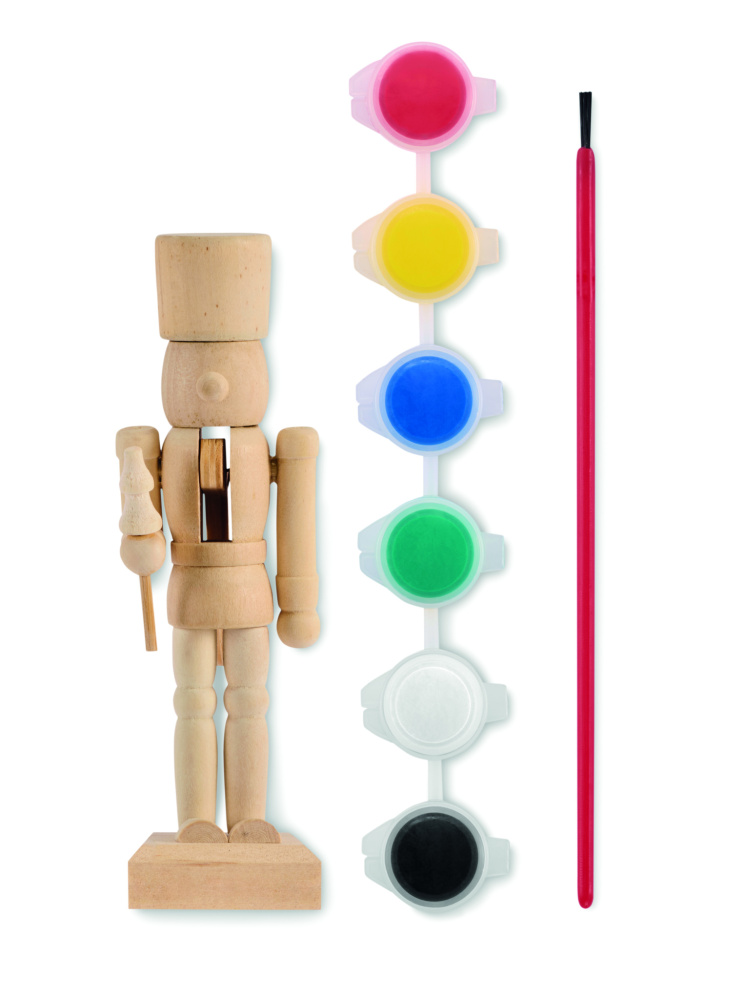 Logotrade promotional giveaway picture of: Nutcracker painting set