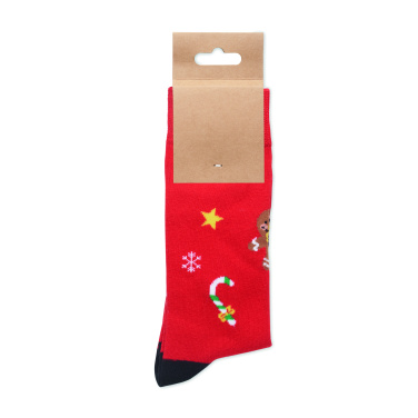 Logotrade promotional merchandise picture of: Pair of Christmas socks M