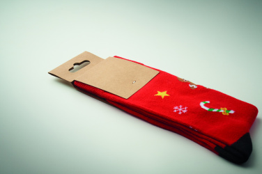 Logo trade promotional items picture of: Pair of Christmas socks L