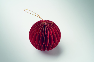 Logo trade promotional items image of: Foldable  XMAS bauble hanger