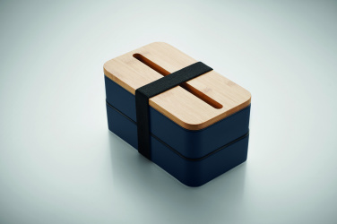 Logo trade advertising products image of: Recycled PP lunch box