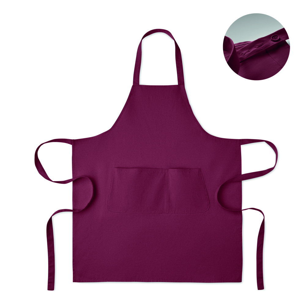 Logotrade corporate gift picture of: Organic cotton apron 240 gr/m²