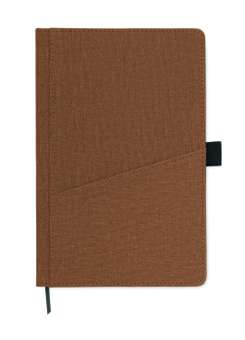 Logo trade corporate gifts picture of: A5 notebook PU front pocket