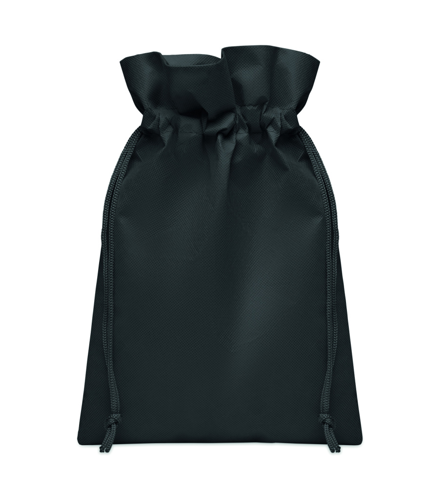 Logo trade promotional giveaways image of: Small gift bag in RPET