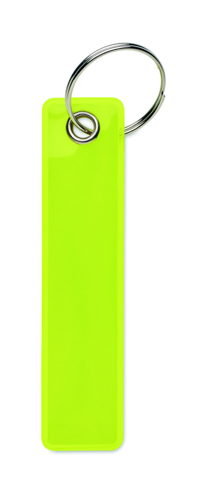 Logotrade promotional gift image of: Reflective key ring in PVC