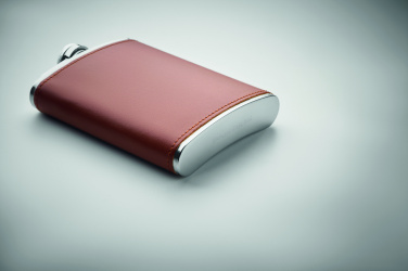 Logo trade promotional merchandise photo of: Slim hip flask 200 ml