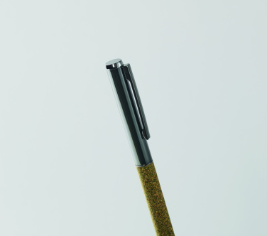 Logo trade promotional item photo of: Twist metal ballpen in box