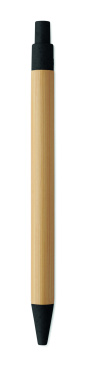 Logotrade promotional giveaways photo of: Push button ball pen in bamboo