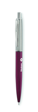 Logo trade promotional gifts picture of: Push button pen in box