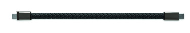 Logo trade promotional products picture of: Braided bracelet cable type-C