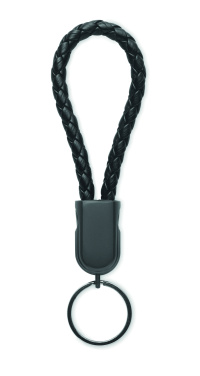 Logo trade promotional merchandise photo of: Key ring loop cable type-C