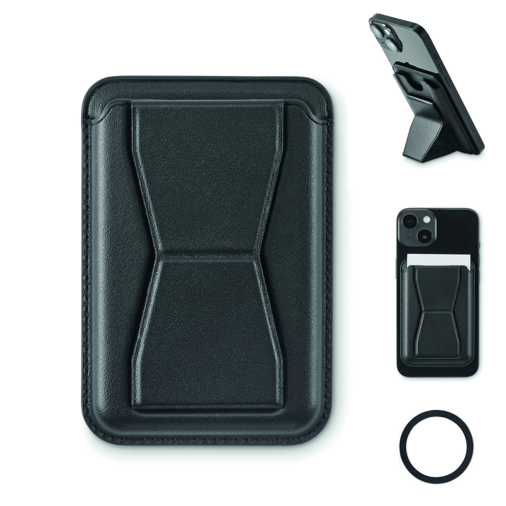 Logotrade promotional giveaway picture of: Magnetic PU cardholder