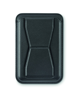 Logo trade promotional giveaway photo of: Magnetic PU cardholder
