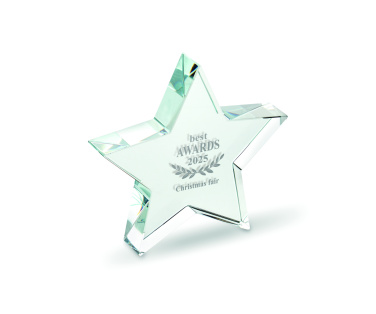 Logotrade promotional merchandise picture of: Glass star award