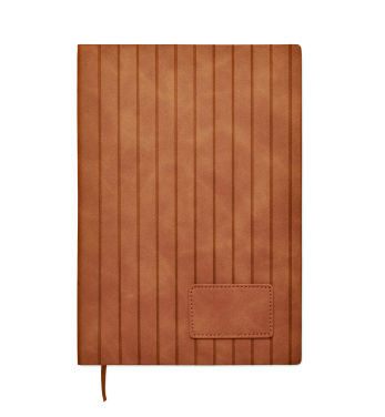 Logotrade promotional item image of: A5 notebook in smokey PU