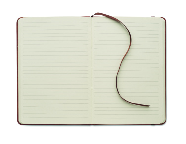 Logo trade promotional product photo of: A5 smokey PU notebook