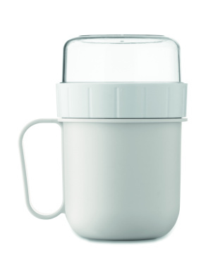 Logo trade business gifts image of: On the go cup in PP 450 ml