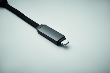 Logo trade promotional items image of: 60W charging cable keyring