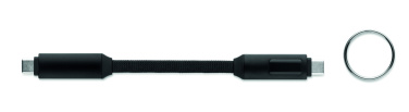 Logotrade promotional merchandise photo of: 60W charging cable keyring