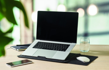 Logo trade promotional giveaways image of: 16 inch felt laptop sleeve