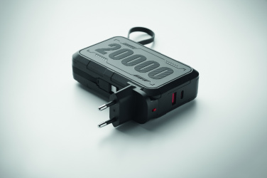 Logotrade promotional merchandise image of: Power bank 20000 mAh in ABS