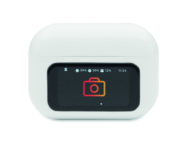 Logo trade promotional merchandise picture of: ABS TWS earbuds