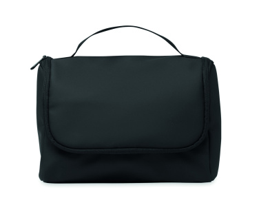Logo trade promotional gifts picture of: Cosmetic hanging bag in PU