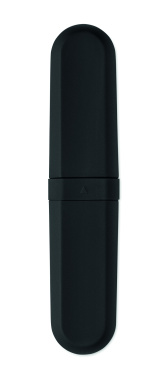 Logo trade promotional gifts image of: Cutlery set and case in PLA